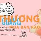GẤU BÔNG VINH QUANG – TUYỂN DỤNG CÔNG NHÂN NAM