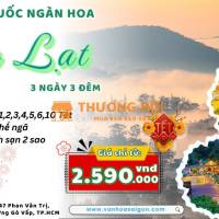 Tết Âm lịch 2026 để SGCTourist đưa bạn lên Đà Lạt ngắm ngàn hoa