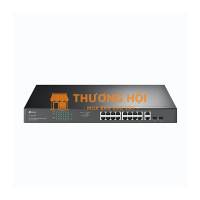 Switch TP-Link TL-SG1218MP (Gigabit (1000Mbps)/ 20 Cổng/ 4 SFP/ 16 cổng PoE/ Vỏ Thép)