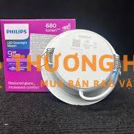 Đèn LED âm trần chống chói 59449 Meson 105 IO 9W Philips