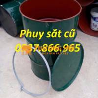 Bán thùng phuy sắt cũ, phuy sắt dùng 1 lần, phuy cũ độ mới cao