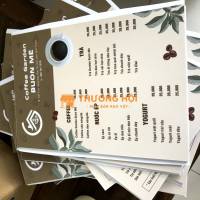 In menu decal bồi formex tại Phan Thiết