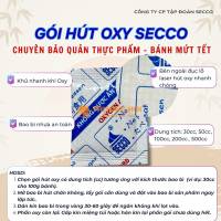Hướng dẫn sử dụng Gói Hút Oxy Đạt Chuẩn - Oxy Secco Bảo Quản Thực Phẩm , Mứt Tết
