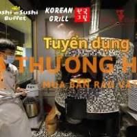 Nhân viên bếp sushi Quận 1