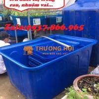 Bán thùng nguyên sinh 750l,thùng dung tích lớn đựng hải sản, thùng tròn nuôi hải sản