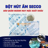 Bột Hút Ẩm - Bột Hút Ẩm Secco gói 5g 10g Bảo quản hàng may mặc