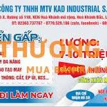 03 Nhân viên & 1 Trợ lý quản lý kế hoạch sản xuất