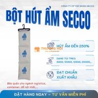 Bột Hút Ẩm - Bột Chống Ẩm Secco 1000g 3 túi treo Container