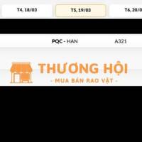 Vé Máy Bay Phú Quốc (PQC) - Hà Nội (HAN) Thứ bảy 21/03/2026