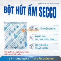 Bột Hút Ẩm Secco - Bột Chống Ẩm 50g bảo quản may mặc, điện tử