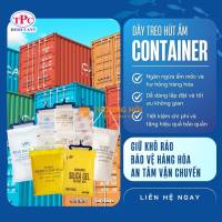 Giữ container khô ráo với dây treo hút ẩm chuyên dụng!