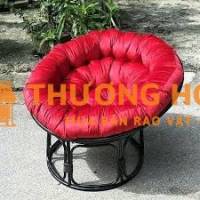 Ghế Papasan Tròn 1m – Ghế Chill Ban Công, Quán Cafe Cực Đẹp