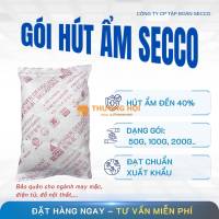 Gói Hút Ẩm Silicagel Secco 100g - Bảo Quản May Mặc, Đồ Gỗ