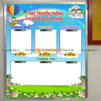 BẢNG GÓC TRUYỀN THÔNG GIÁO DỤC SỨC KHỎE