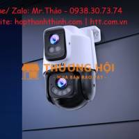 Camera Wifi ngoài trời Tenda CH9-WCA (ống kính kép, xoay 360°, 6MP)
