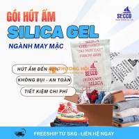 Gói hút Ẩm Silica Gel - Chống Ẩm Cho Ngành May Mặc