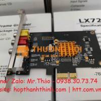Card Capture PCI-E to RCA AV, S-Video – Lianxinhongfu LX725 (Ghi hình máy siêu âm, nội soi y tế)