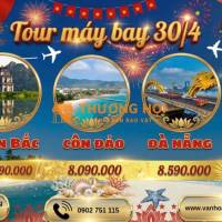 Tour máy bay lễ 30/4 & 1/5