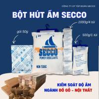 Bột Hút Ẩm Secco 50gam - Bảo Quản Hàng Xuất Khẩu Hút 300%