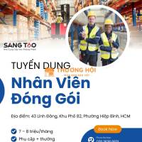 [THỦ ĐỨC] TUYỂN NỮ ĐÓNG GÓI HÀNG - LÀM GIỜ HÀNH CHÍNH