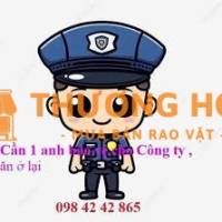 Cần nam Bảo vệ công ty tại Bình Tân, HCM