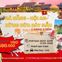 Đà Nẵng - Hội An -Rừng Dừa Bảy Mẫu