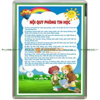 BẢNG NỘI QUY PHÒNG TIN HỌC