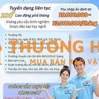 CƠ HỘI VIỆC LÀM HẤP DẪN TẠI CÔNG TY CP TRANG (KCN HIỆP PHƯỚC)