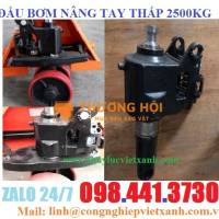 Đầu bơm xe nâng tay 2500kg nhập khẩu giá rẻ