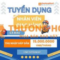 [GHN - TP. Cà Mau] TUYỂN DỤNG SHIPPER THU NHẬP TỐT