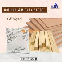 Gói Hút Ẩm Clay Secco 1kg - Giải Pháp Chống Ẩm Mốc Tuyệt Đối Cho Đồ Gỗ