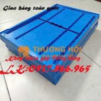 Thùng nhựa gấp gọn thông minh, khay nhựa gập, thùng nhựa gấp tiết kiệm diện tích