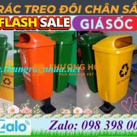 Thùng rác treo 50L composite là gì?