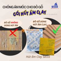 Bí Quyết Giữ Đồ Gỗ Luôn Khô Thoáng, Không Mùi Ẩm Với Clay Desiccant Secco