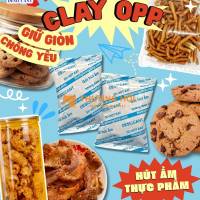 Gói hút ẩm Clay – Giải pháp giữ giòn đồ ăn vặt hiệu quả
