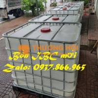 Bồn IBC tại Hà Nội, Bồn nhựa cũ, tank 1000l cũ và mới