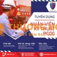 TUYỂN DỤNG NHÂN VIÊN KỸ THUẬT PCCC
