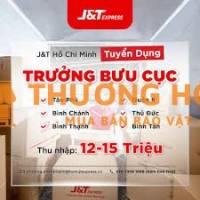 TUYỂN DỤNG TRƯỞNG BƯU CỤC TOÀN HCM