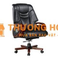 Ghế giám đốc da đen đã dùng, ben còn tốt, rất cứng