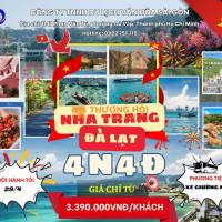 Tour Nha Trang - Đà Lạt (4N4Đ)
