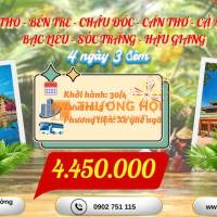 Hành Trình Khám Phá 8 Tỉnh Miền Tây 4N3Đ 2026 sgc