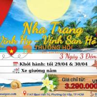 VĨNH HY – NHA TRANG – VỊNH SAN HÔ lễ 30/4