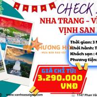 NHA TRANG - VĨNH HY - VỊNH SAN HÔ 3N3D LỄ 30.4