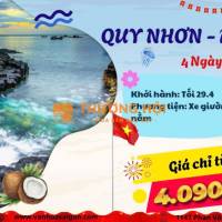 Vi Vu Quy Nhơn - Phú Yên 4N4Đ 2026 sgc
