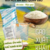 Gói hút ẩm Silicagel Thịnh Phong – Giải pháp bảo quản gạo khô ráo, chống ẩm mốc hiệu quả
