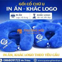 Gối Cổ Chữ U In Logo - Qùa Tặng Du Lịch Hot