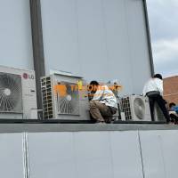 Lắp đặt máy lạnh LG âm trần 5.5 ngựa cho showroom