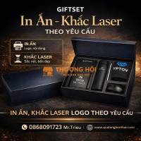 GiftSet Cao Cấp - In Khắc Laser Theo Yêu Cầu