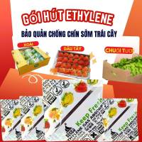 Gói Hút Ethylene Cho Trái Cây – Chống Chín Nhanh, Kéo Dài Thời Gian Bảo Quản