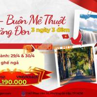Gia Lai - Buôn Mê Thuột - Măng Đen 3N3Đ Lễ 30/4